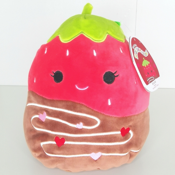 Squishmallows Other - Squishmallow Scarlet the Chocolate Strawberry
